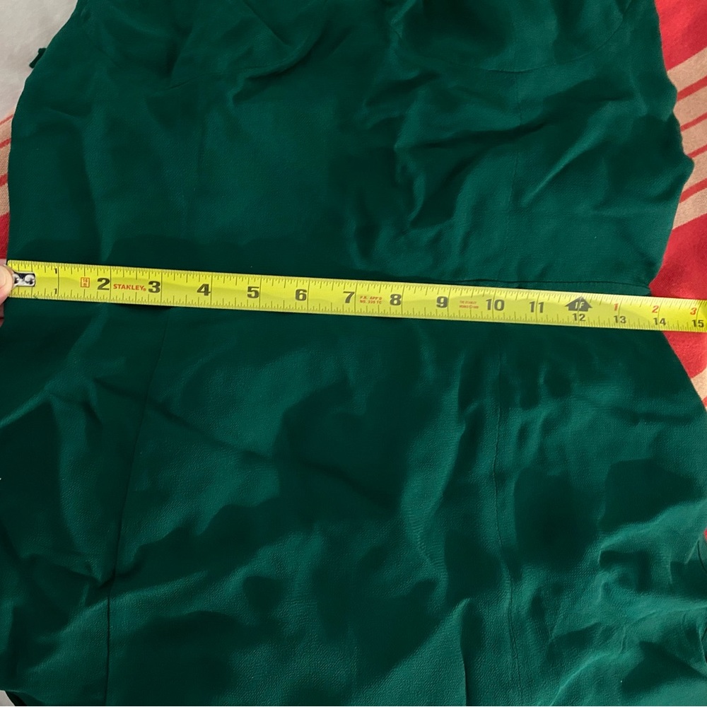 NWT Reformation Juliette Dress in Emerald (SIZE 8) - Picture 10 of 11